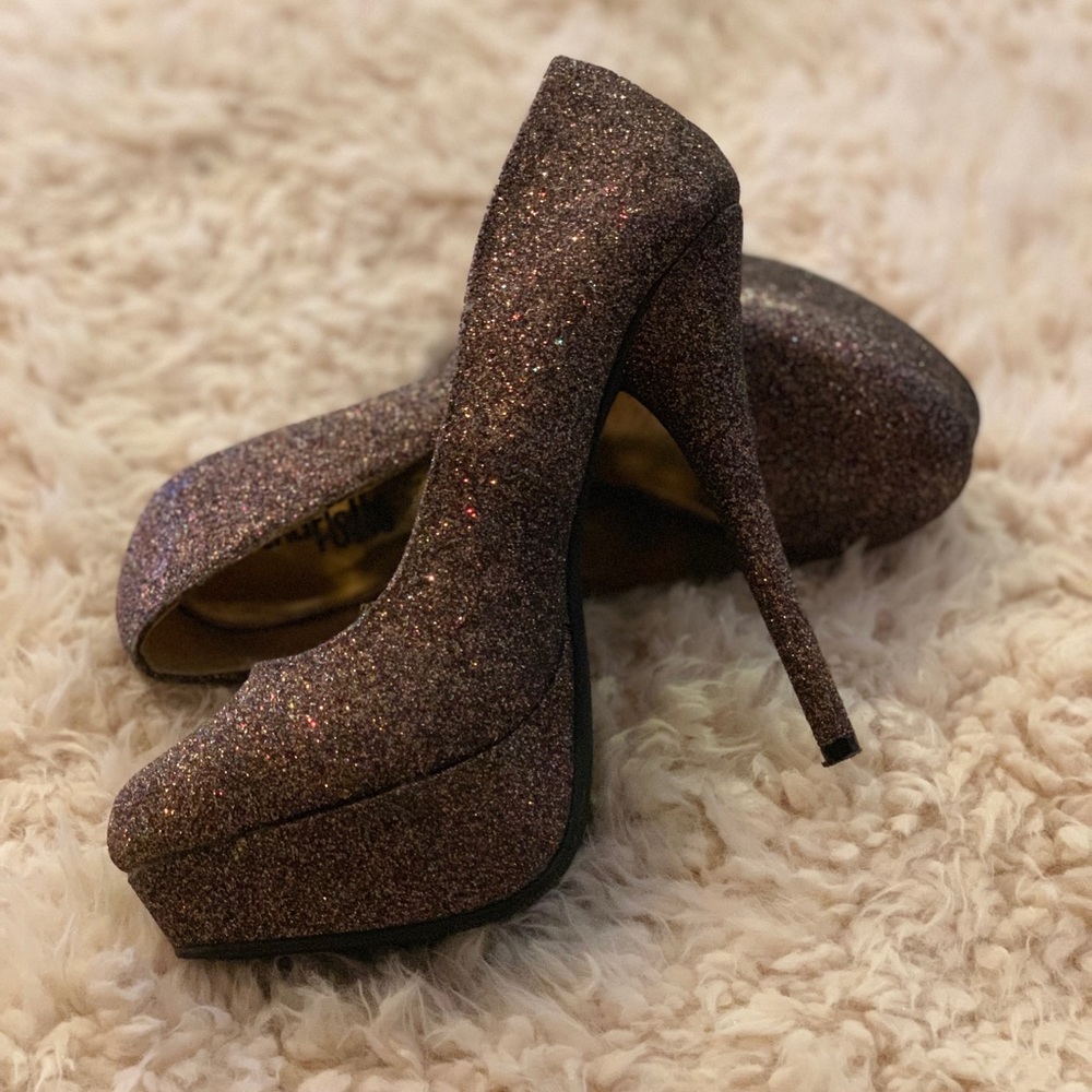 Glitter Heels